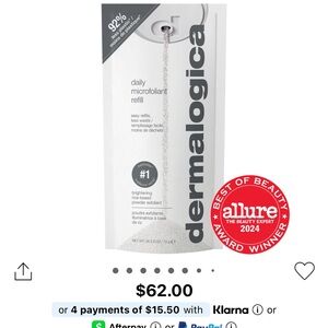 Dermalogica Daily Microfoliant Refill - Gray and White